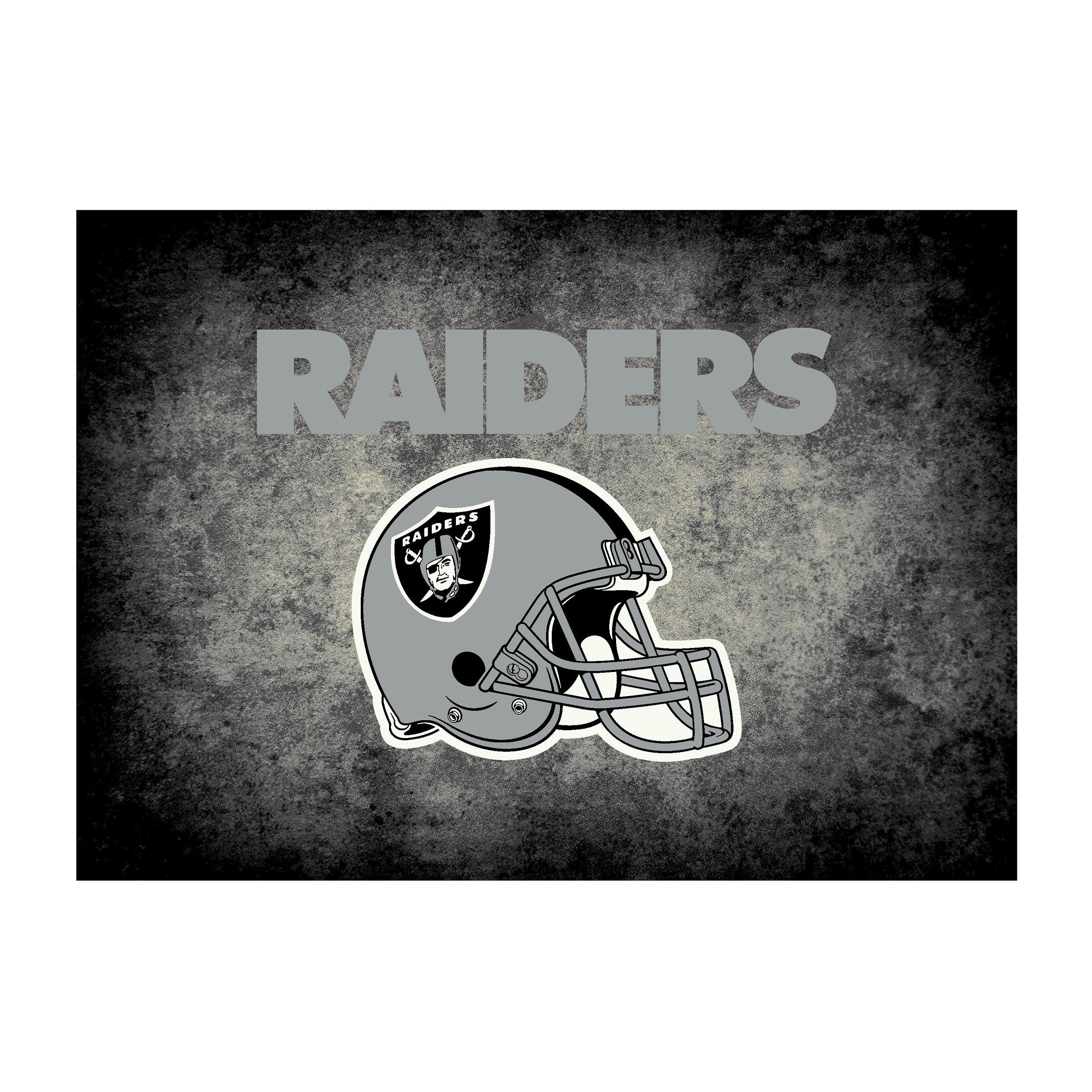 Las Vegas Raiders Distressed