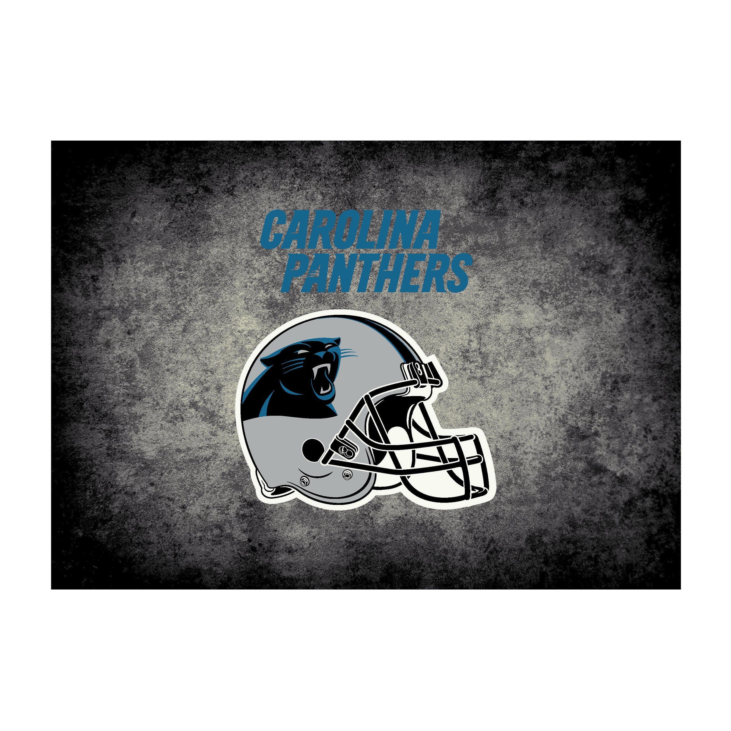 Carolina Panthers Distressed