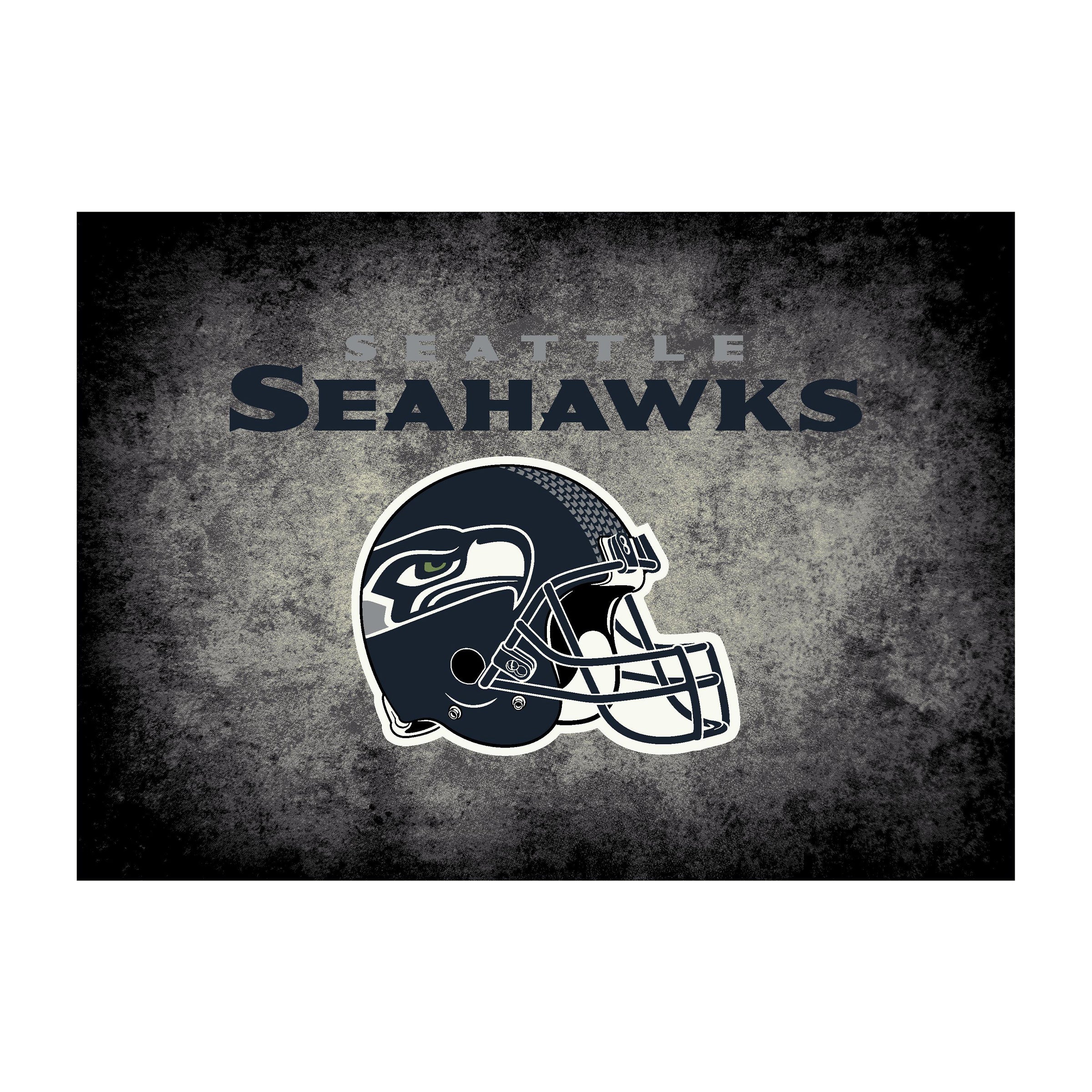 Seattle Seahawks Distressed