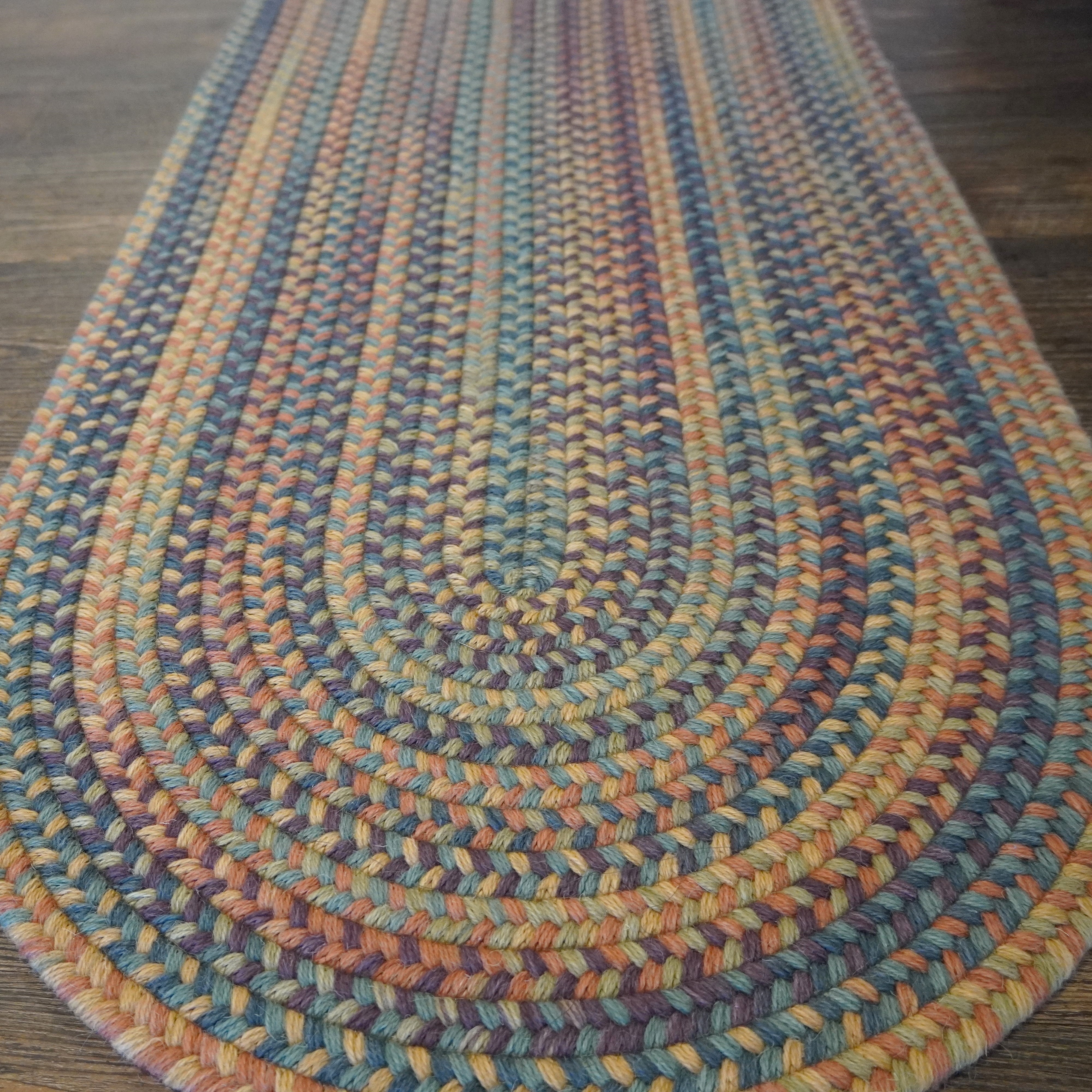 Timeless Wool Braid Runner Catalina Multi A362