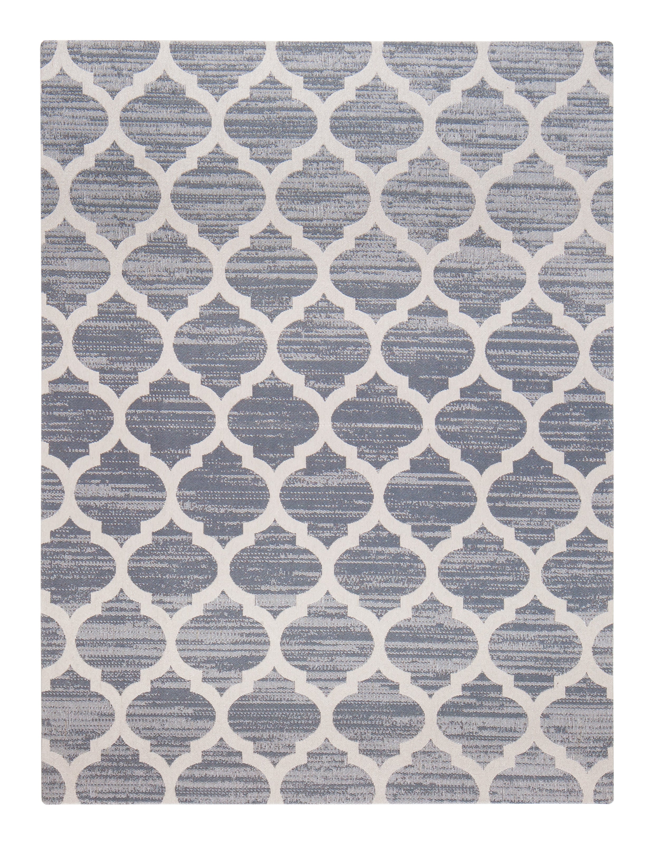 Mitte 1/4 Chair Mat Gray & Beige