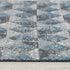 Tromso 1/4 Chair Mat Blue & Gray