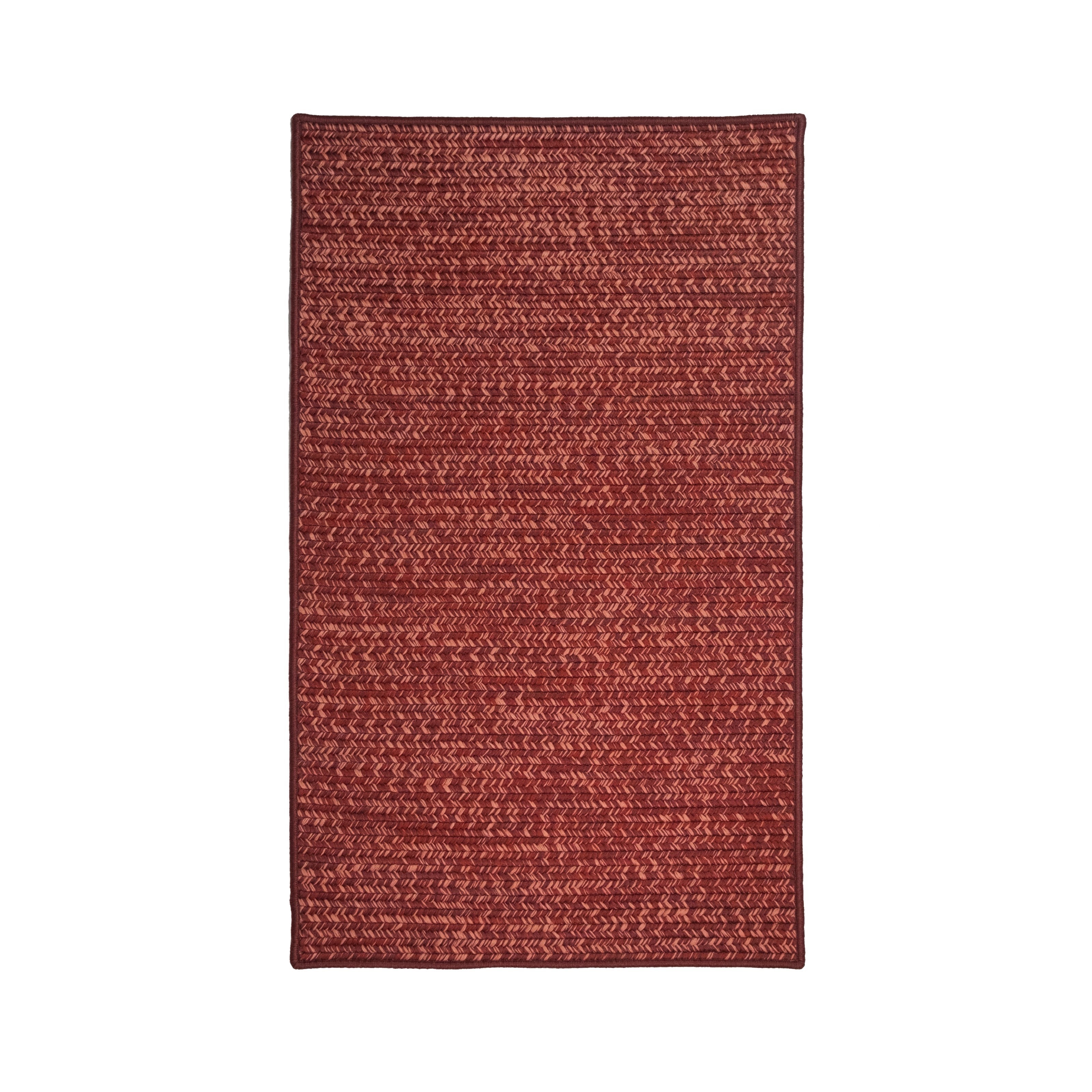 Crestwood Tweed Rugs Autumn Red CR48