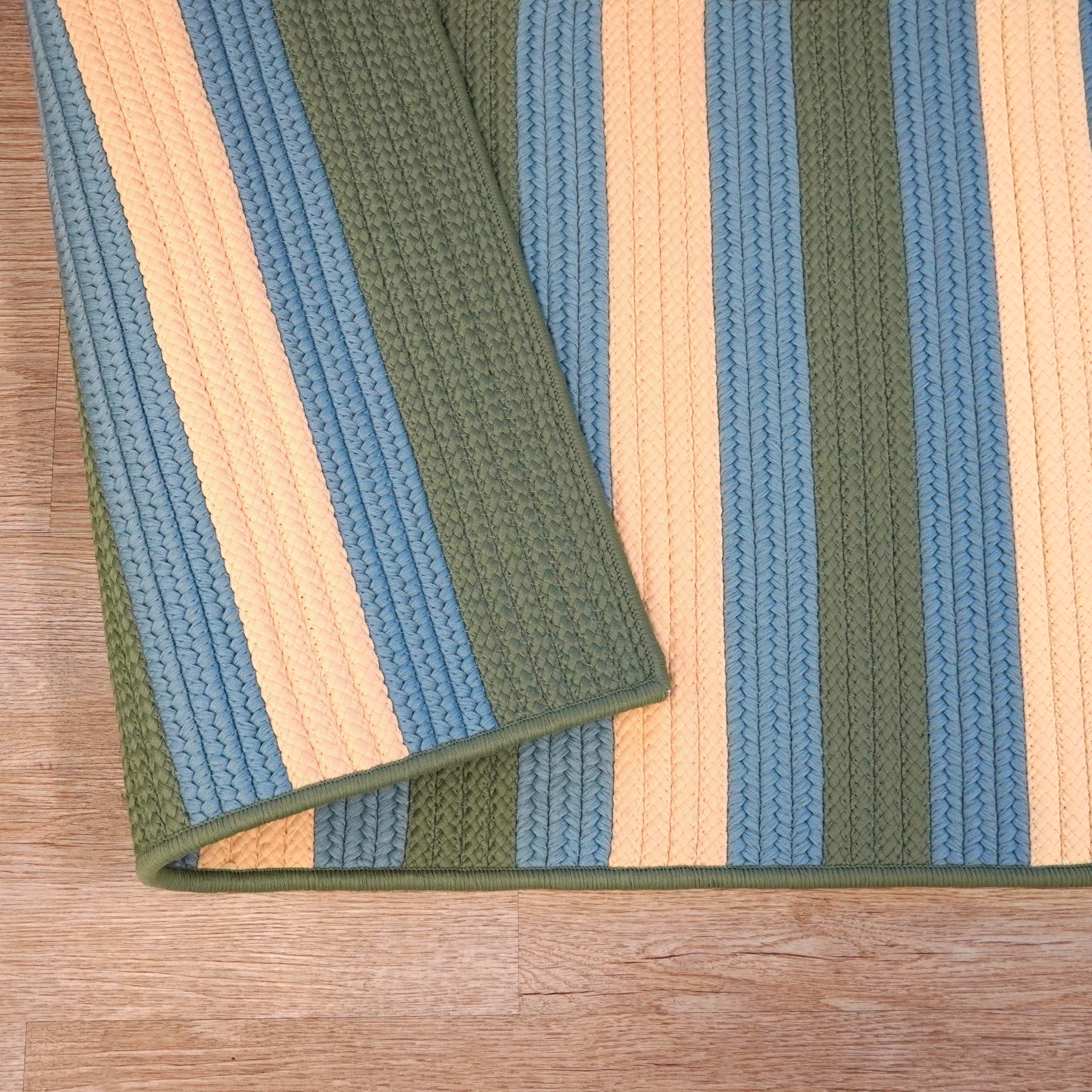 Reed Stripe Square Seafoam ED95