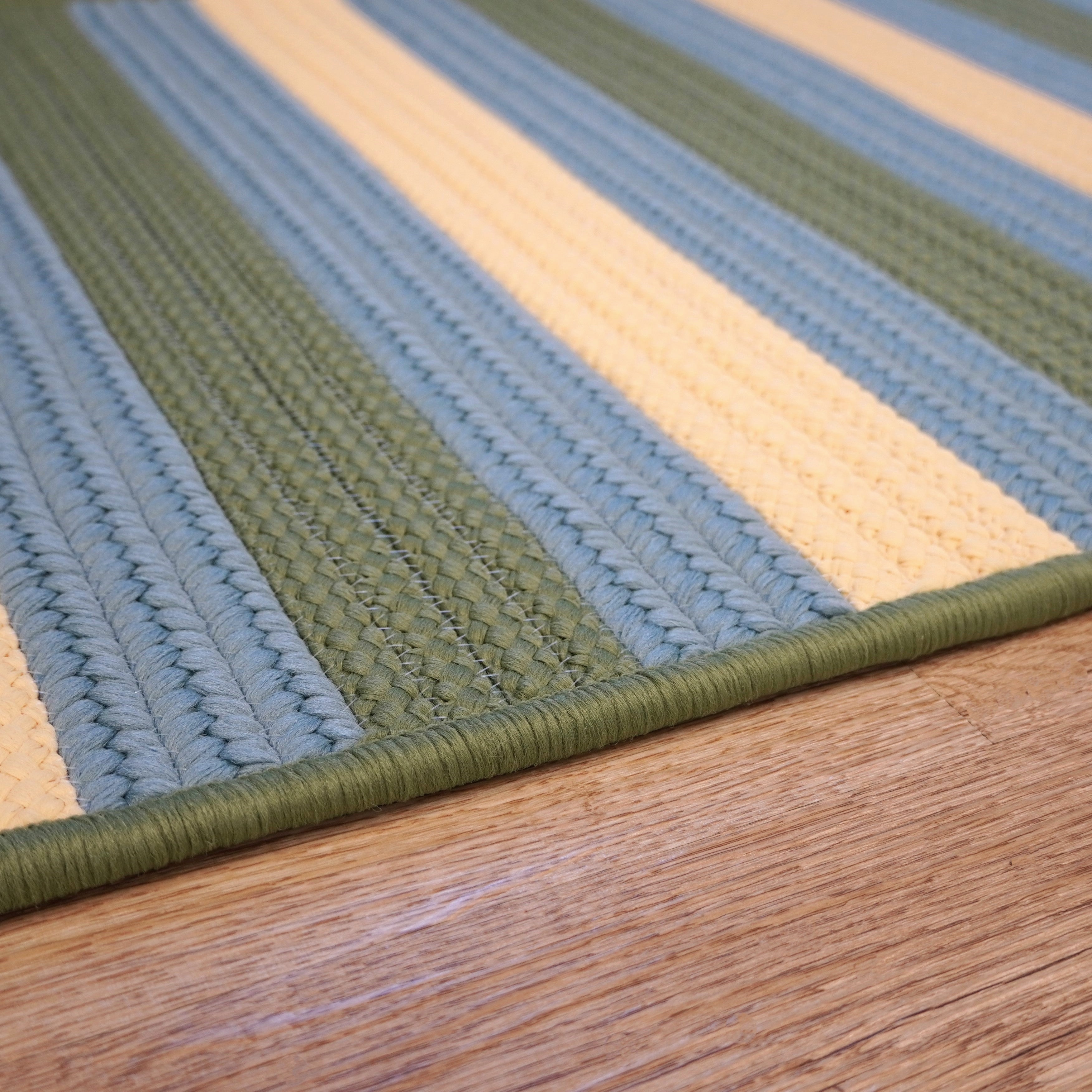 Reed Stripe Square Seafoam ED95