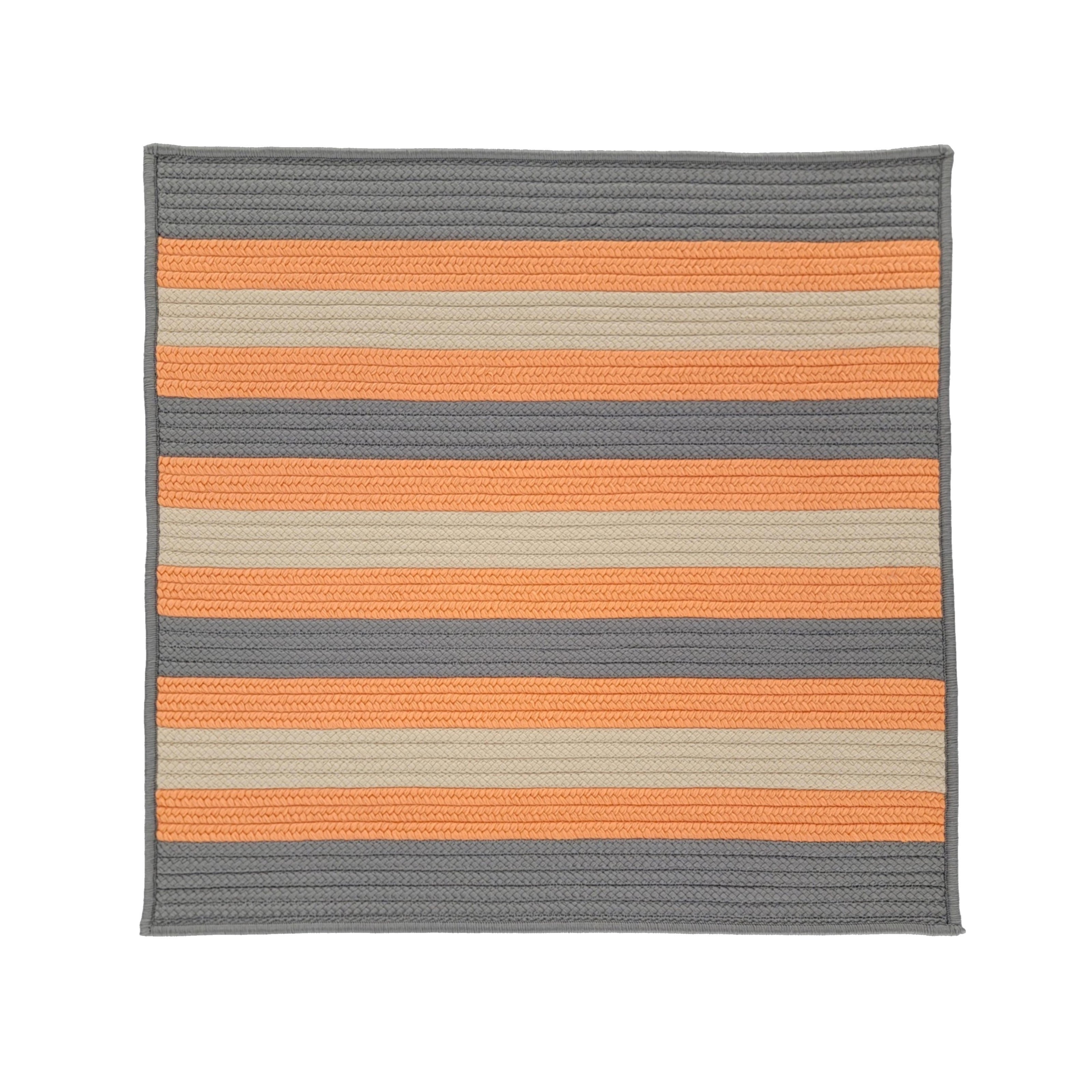 Reed Stripe Square Rusted Grey ED96