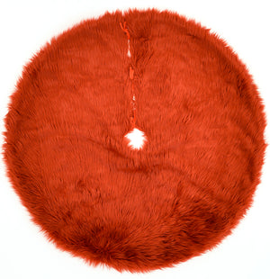 Furry Tree Skirt FTS-1 Red