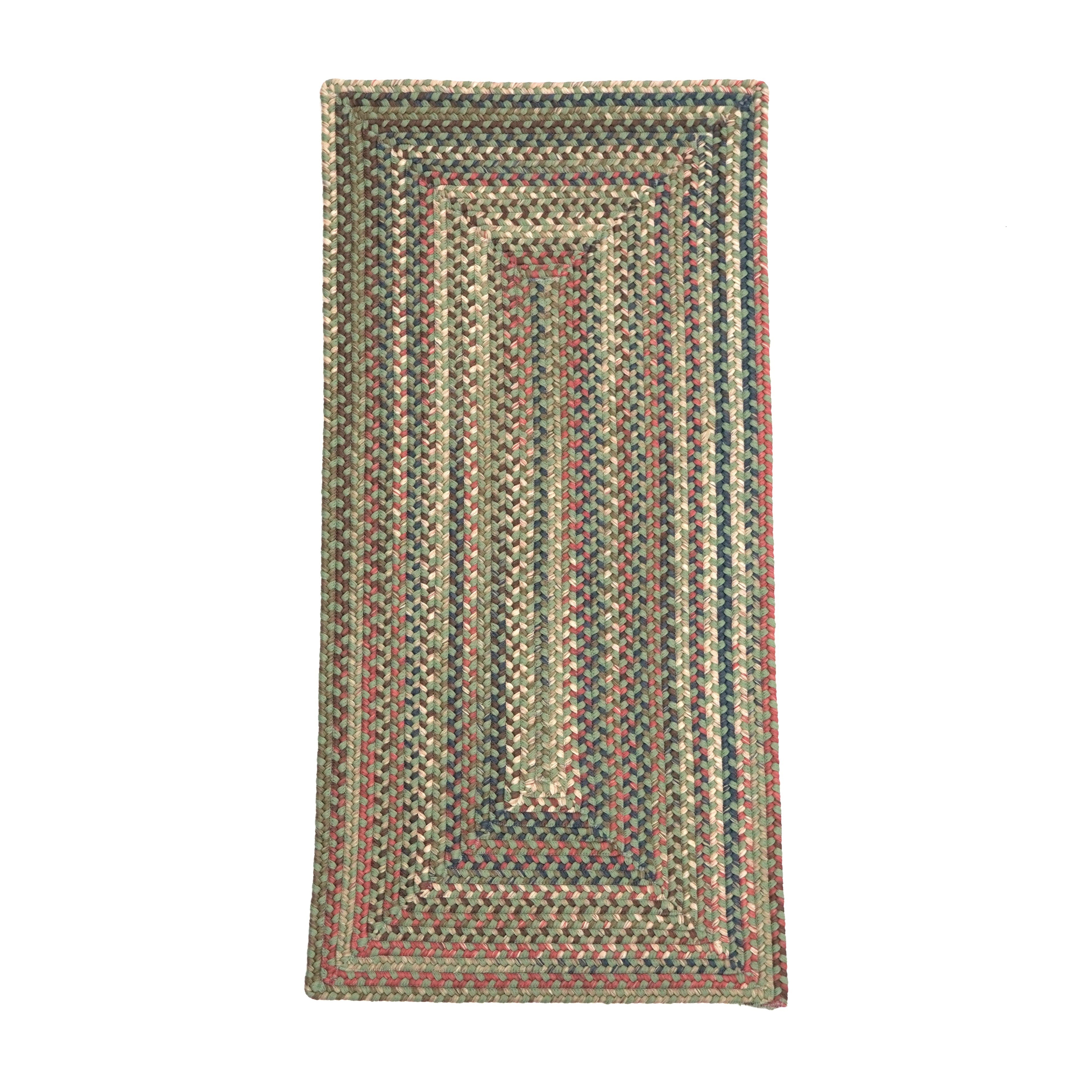 Lucid Braided Multi Runner Dusted Moss LU69