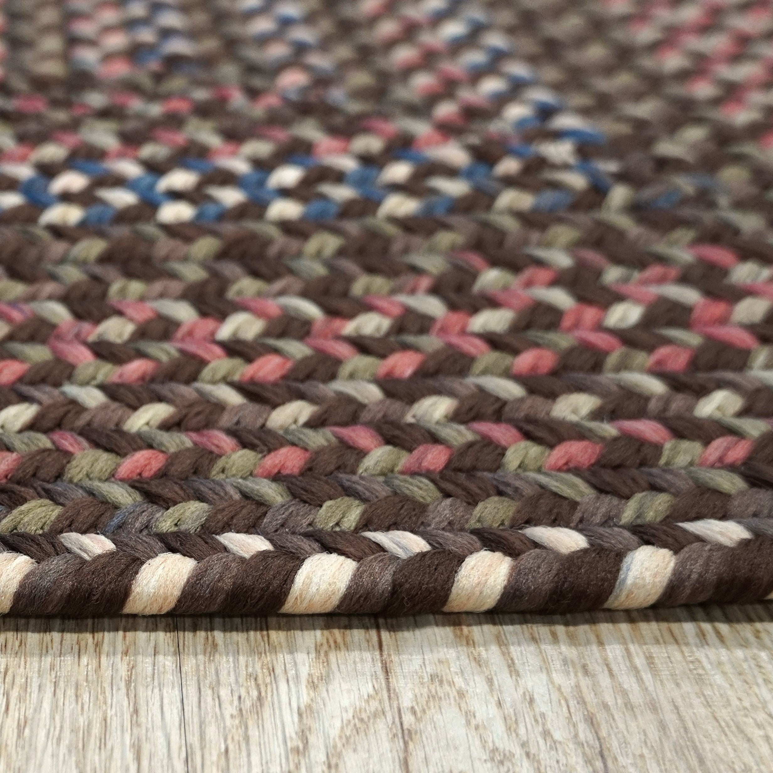 Lucid Braided Multi Runner Earth Brown LU89