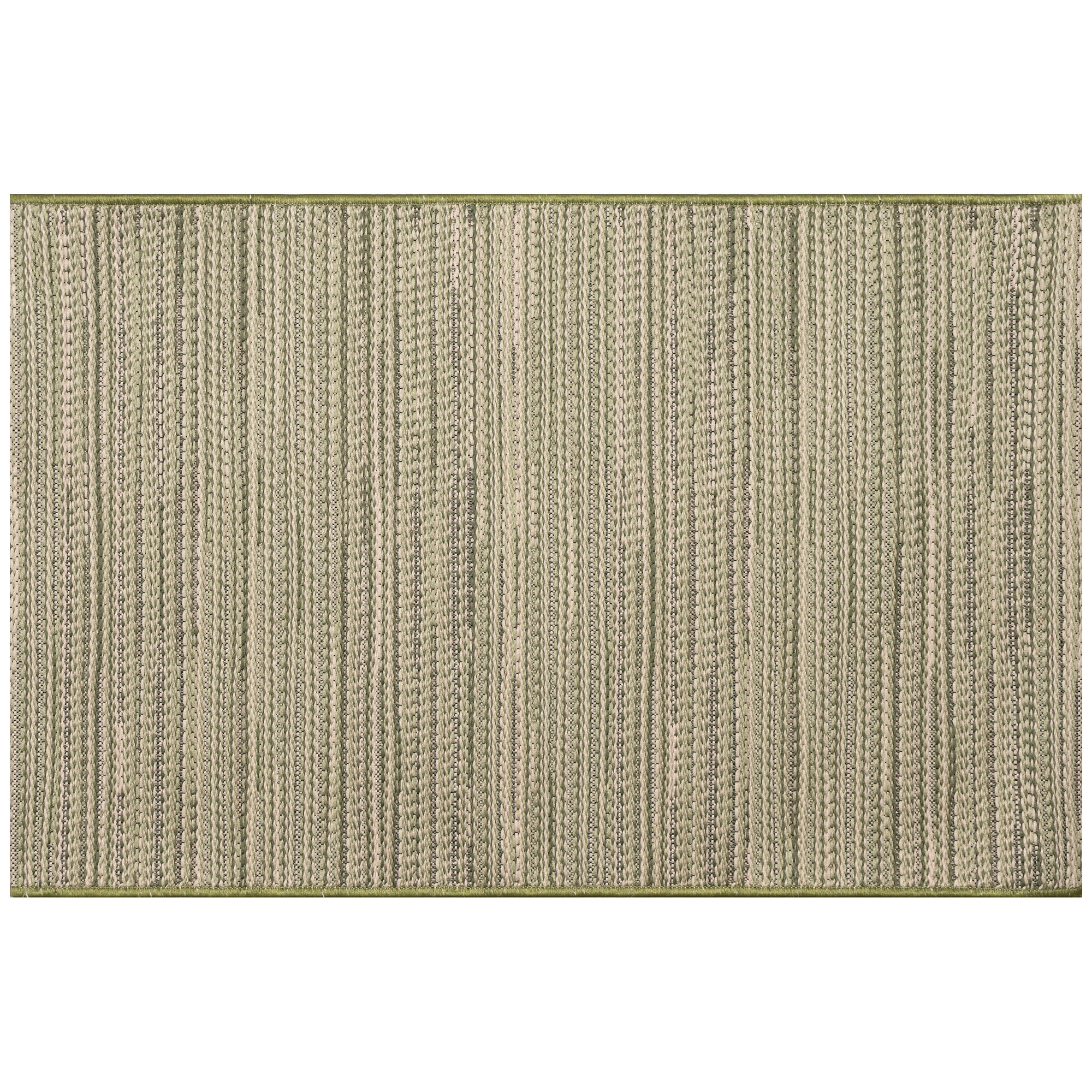 Miranda Tweed Stripe Green