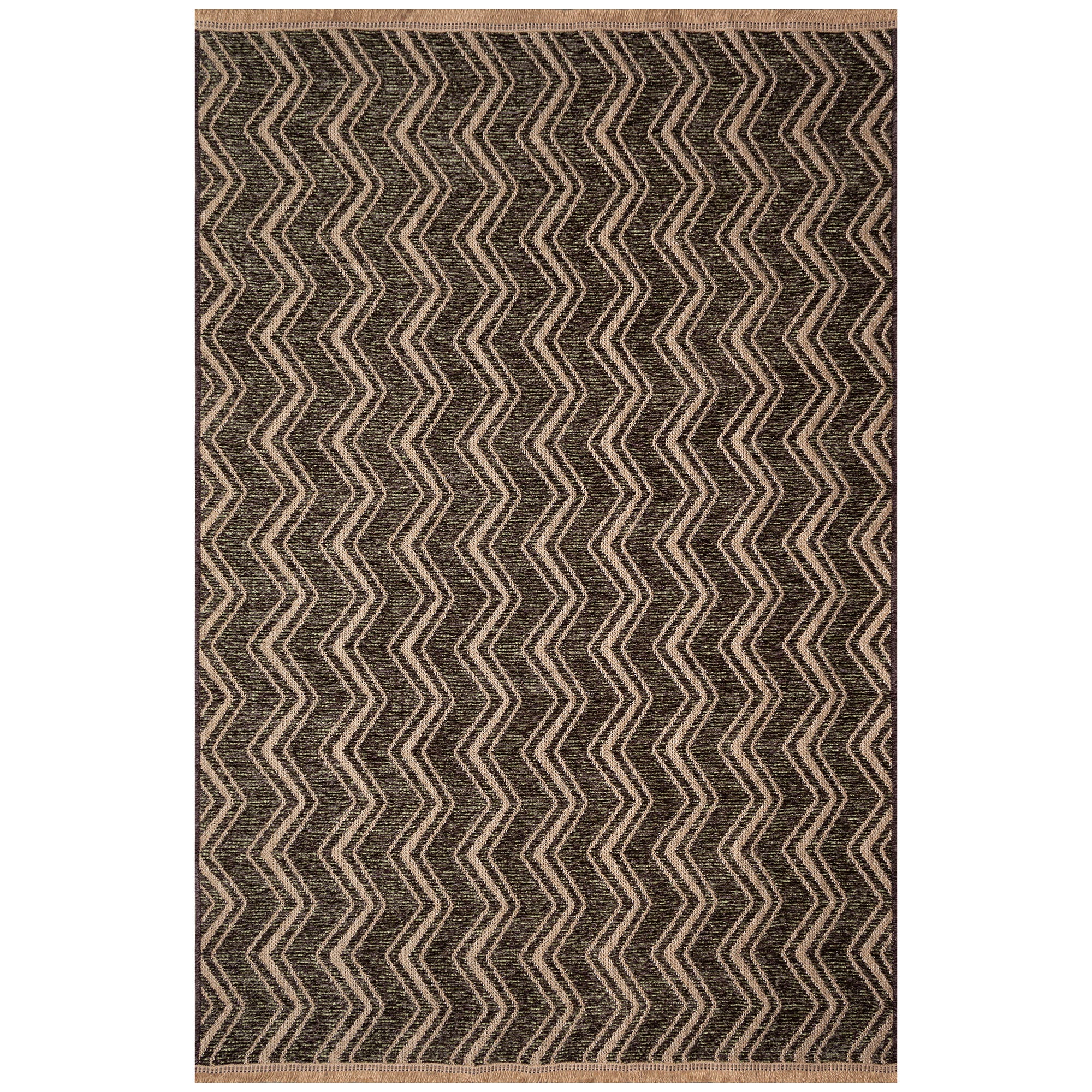 Mercer Zigzag Brown