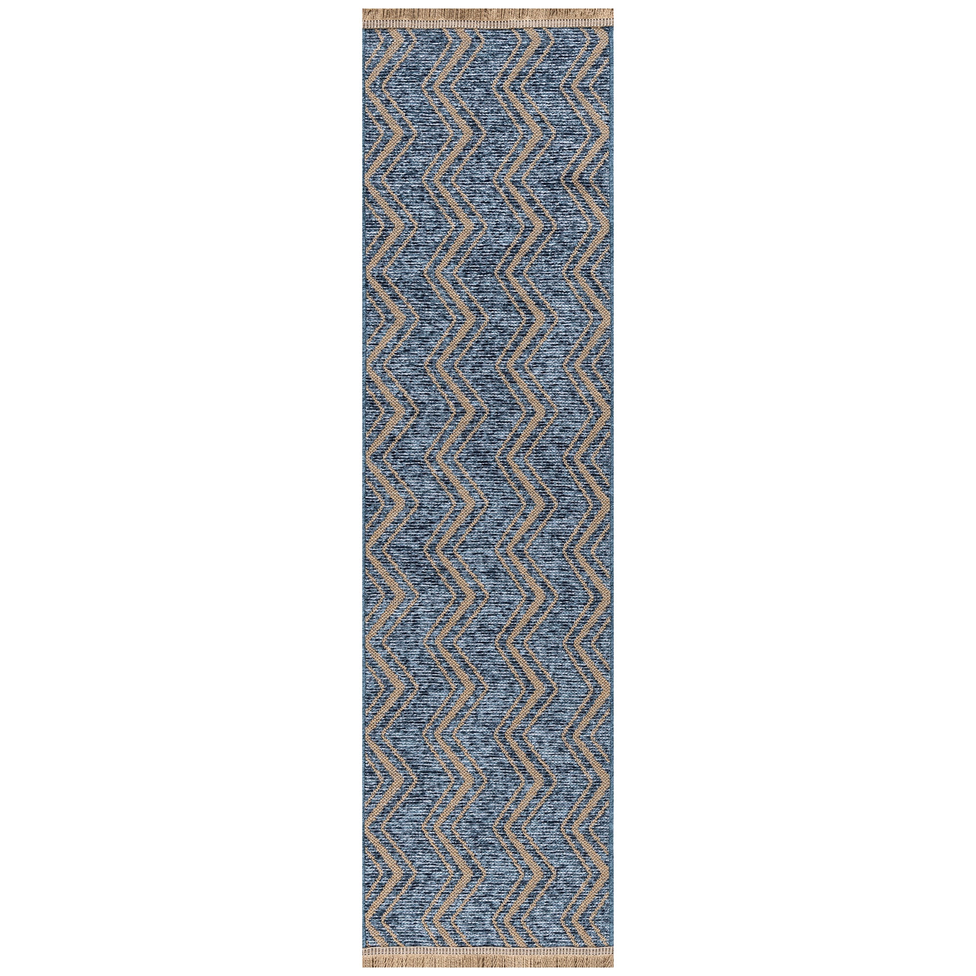 Mercer Zigzag Blue