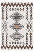 Moroccan Tassel MRT105A Ivory / Orange