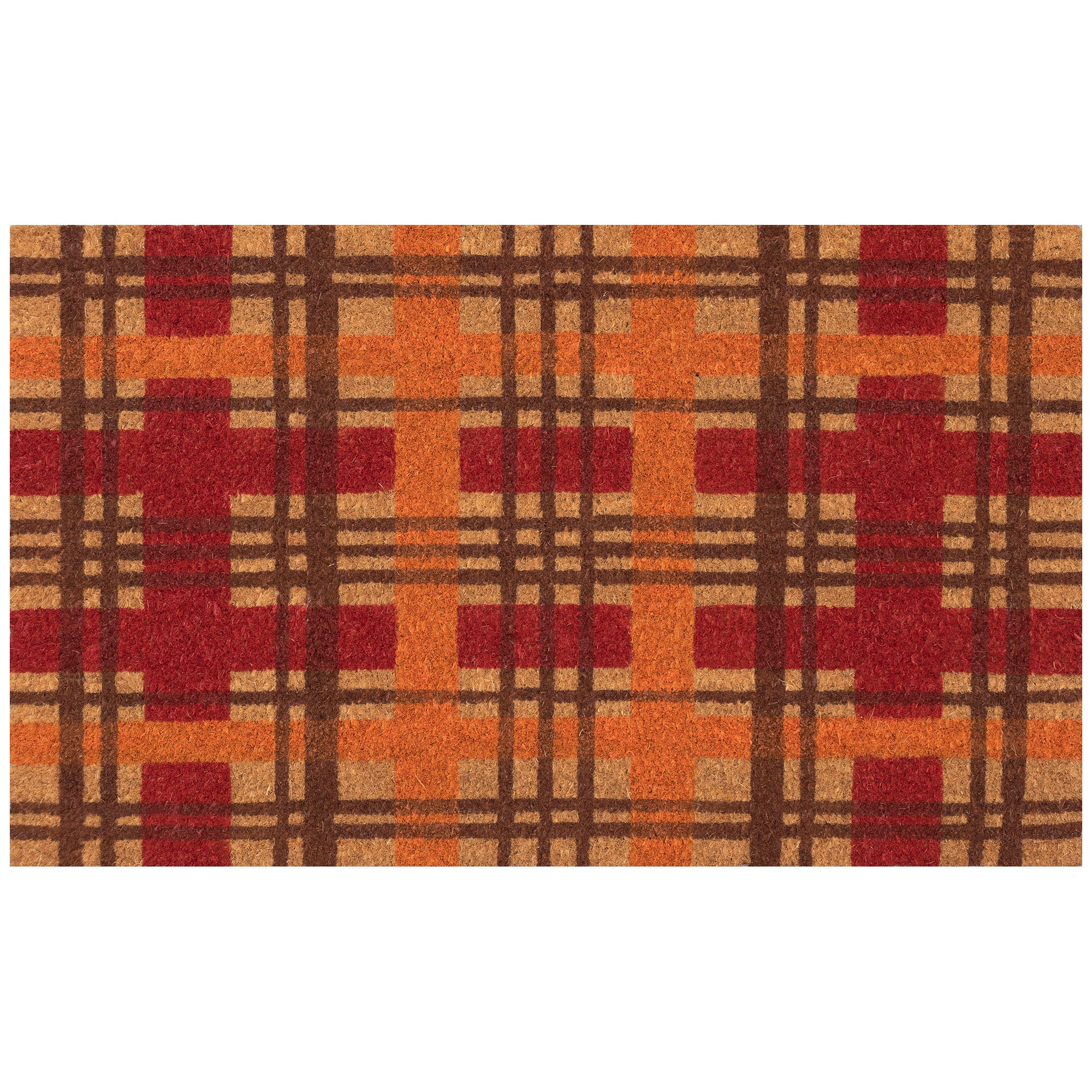 Natura Plaid Orange