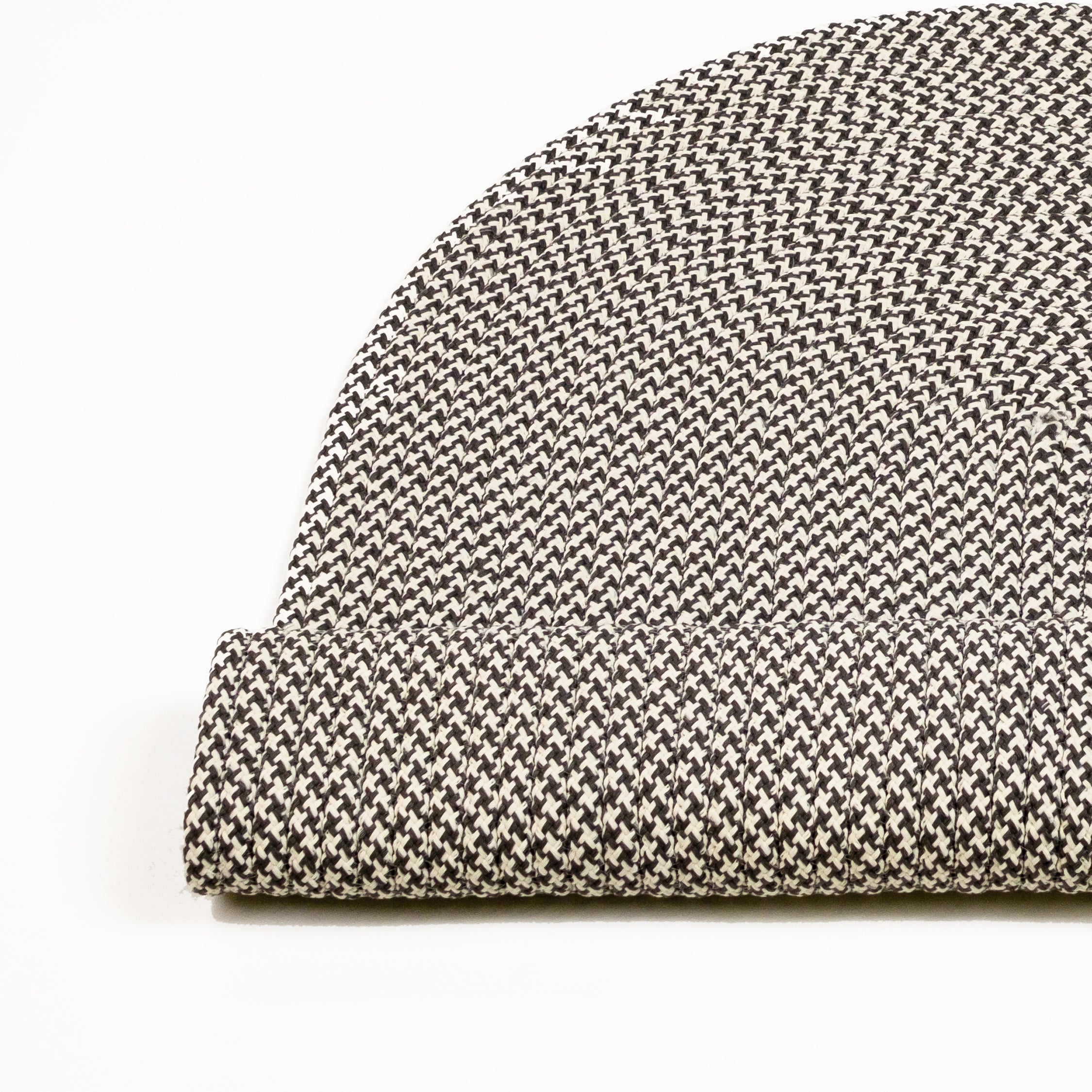 Milton Houndstooth Tweed Gray ON44