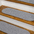 Milton Houndstooth Tweed Stair Treads Navy ON59