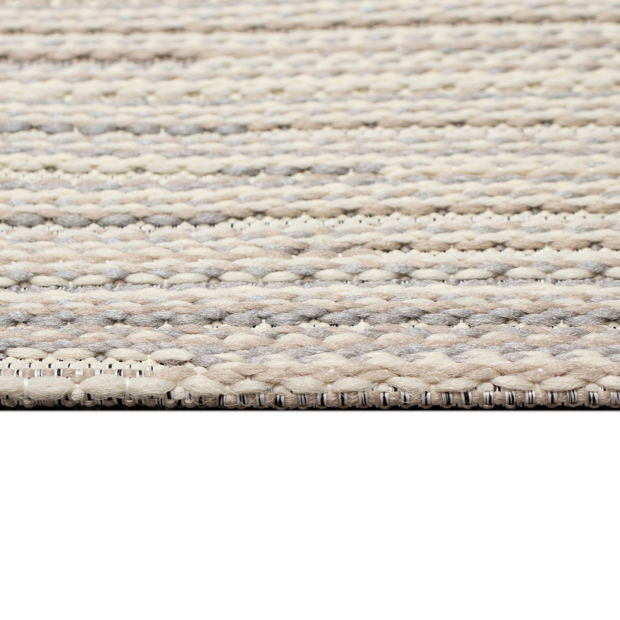 Miranda Tweed Stripe Silver