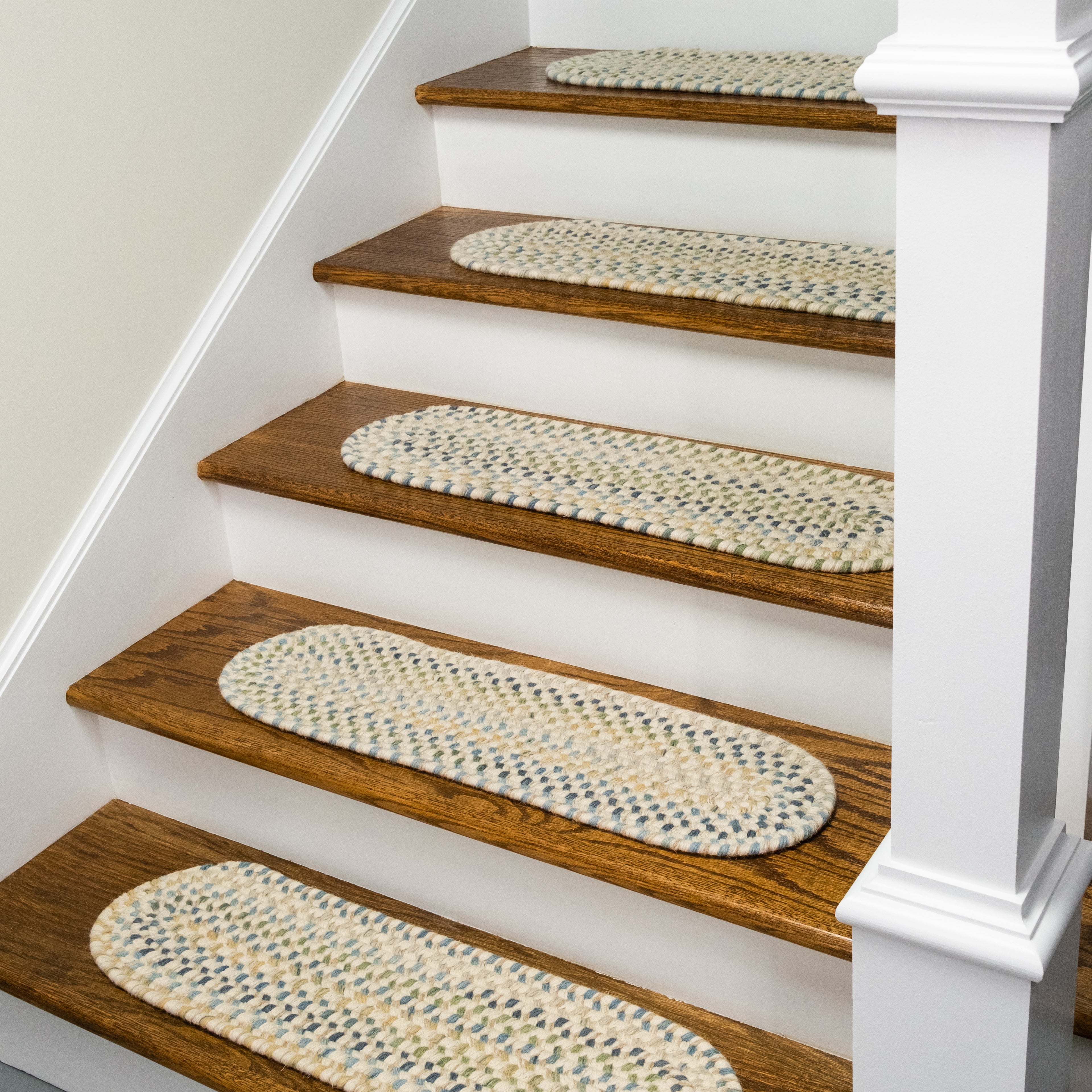 Premier Woven Wool Stair Treads Blue PR21