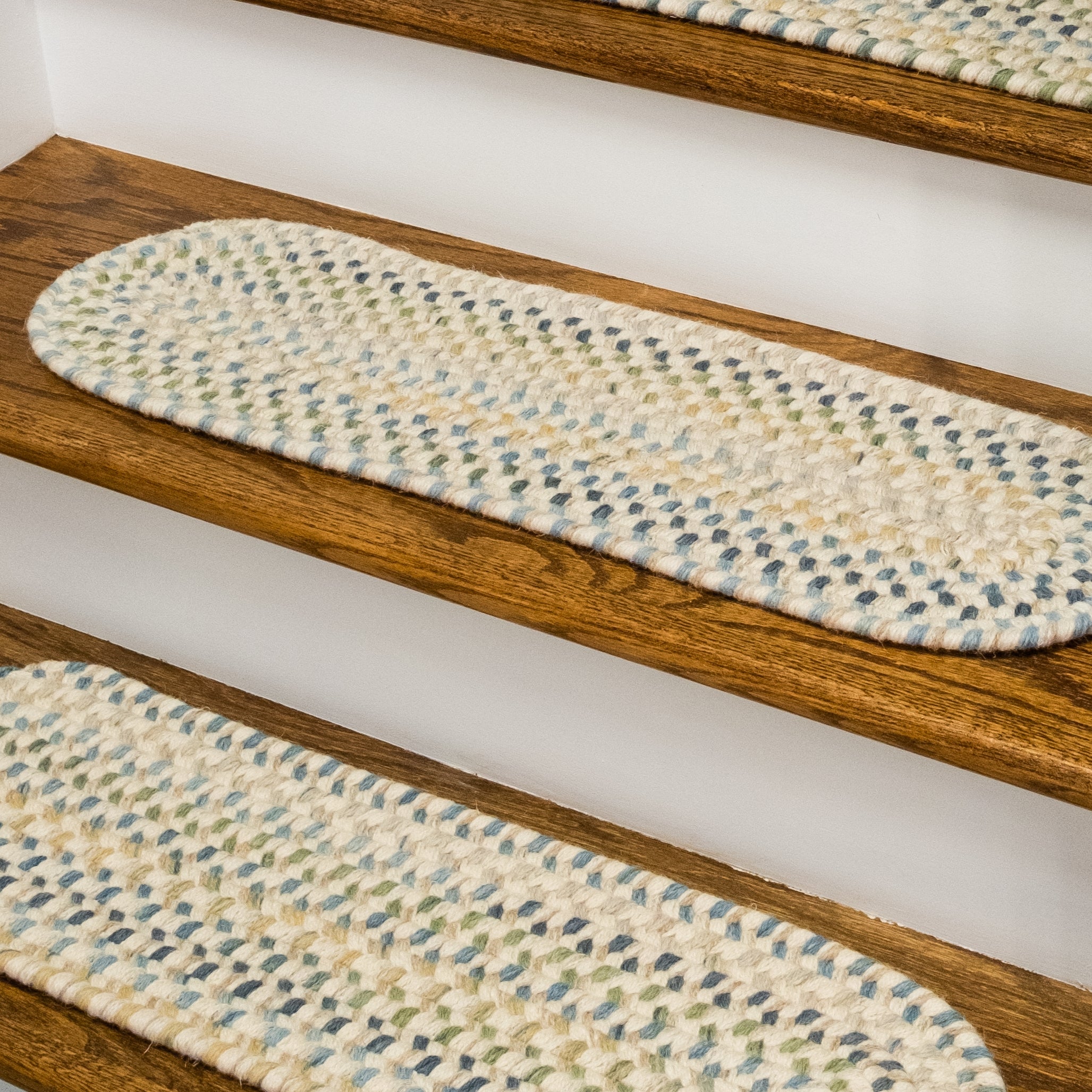 Premier Woven Wool Stair Treads Blue PR21