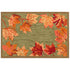 Ravella Falling Leaves Border Green