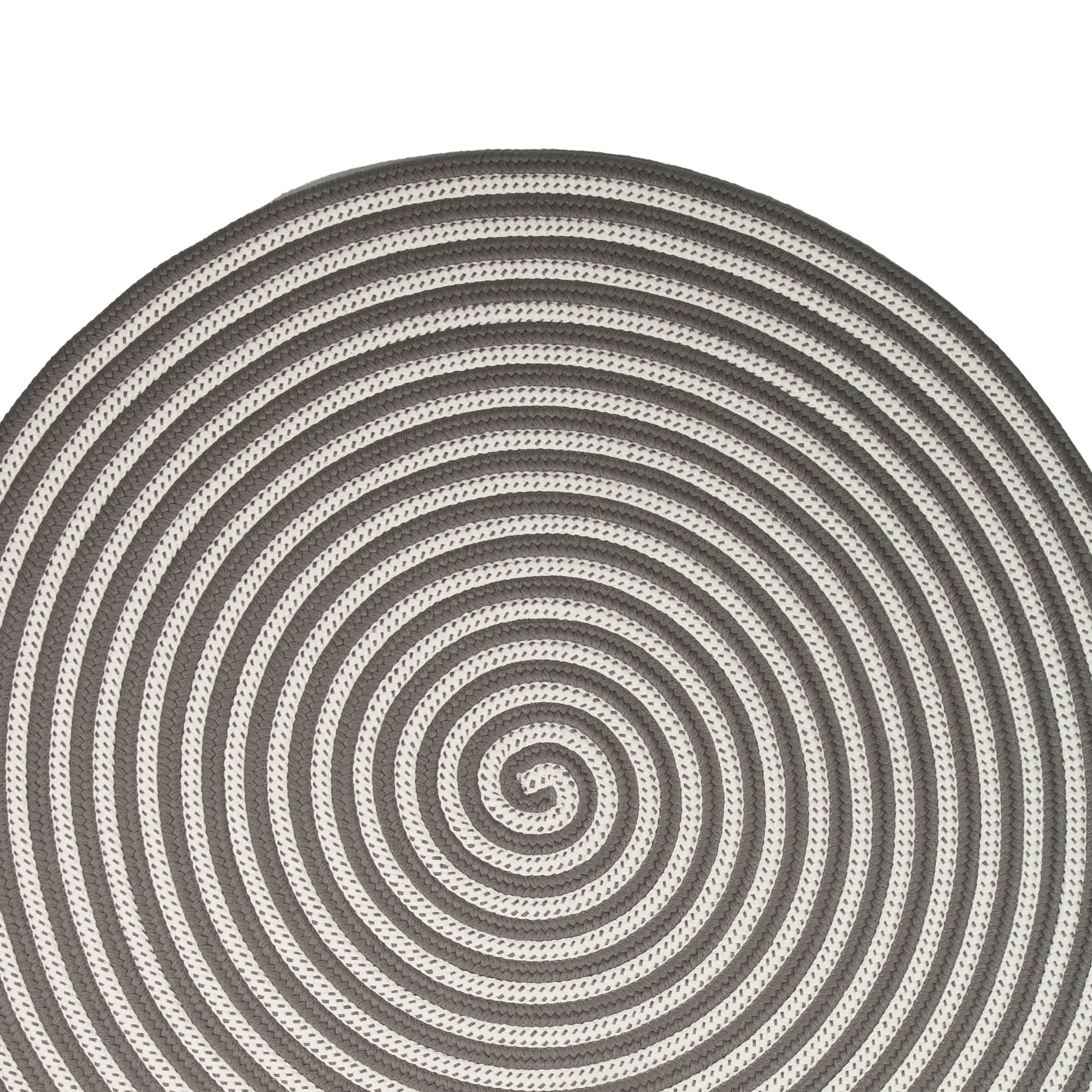 Tiki Spiral Rugs Cobblestone TK27