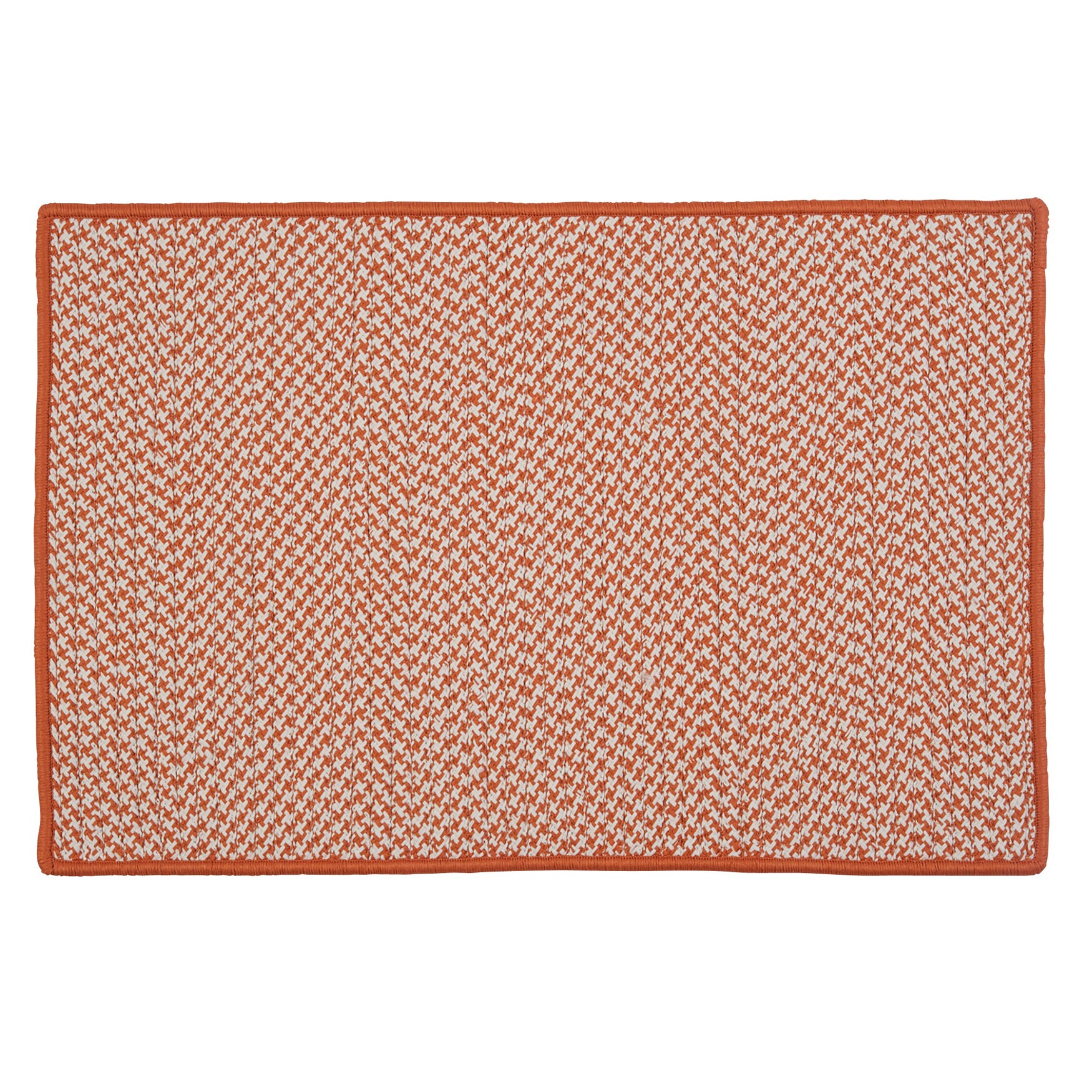 Houndstooth Doormats Orange TT19