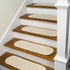 All Natural Woven Tweed Stair Treads Light Gray WT31