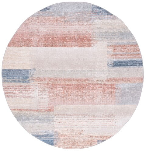 Blair Washable BLR216B Beige / Blue Rust