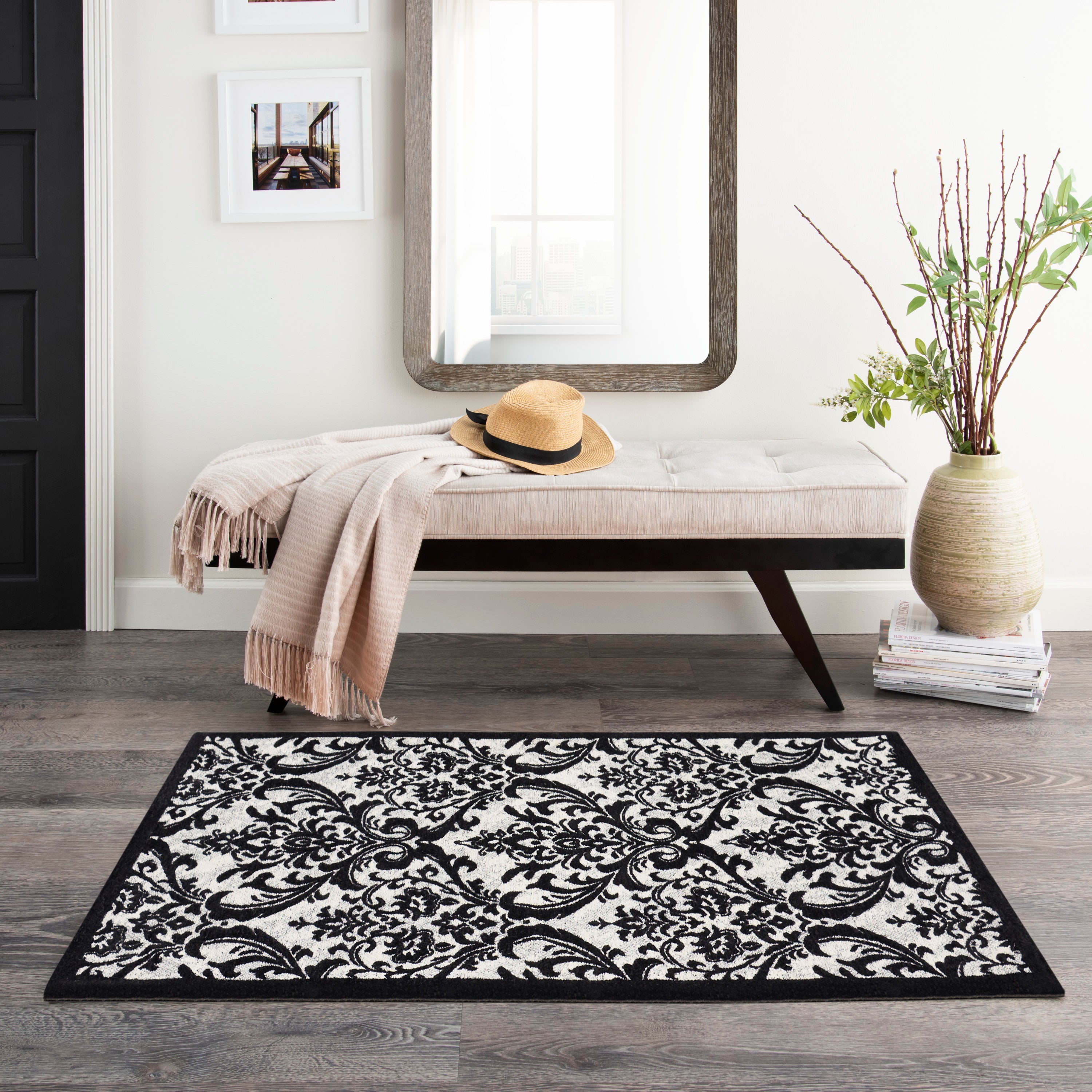 DAMASK DAS02 BLACK/WHITE