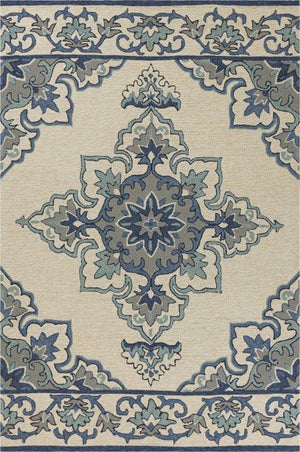 Harbor 4238 Ivory/Blue Serafina