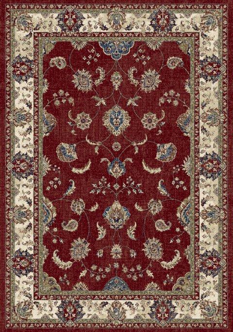 Ancient Garden 57158 Red/Ivory