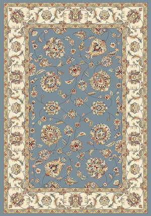 ANCIENT GARDEN 57365 LIGHT BLUE/IVORY