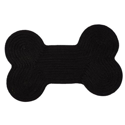 Dog Bone Solid Black H031