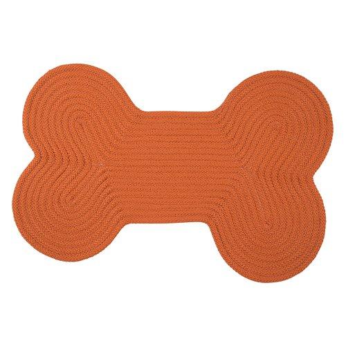 Dog Bone Solid Orange H073