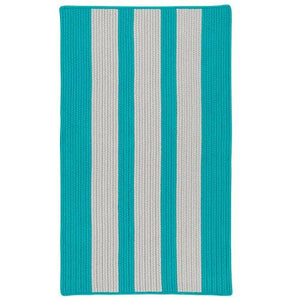 Everglades Vertical Stripe Turquoise EV37