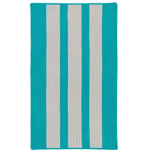 Everglades Vertical Stripe Turquoise EV37