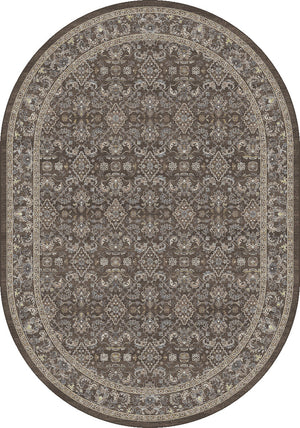 ANCIENT GARDEN 57276 Dark Brown/Beige/Blue