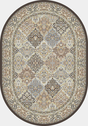 ANCIENT GARDEN 57008 Brown/Blue