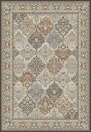 ANCIENT GARDEN 57008 Brown/Blue