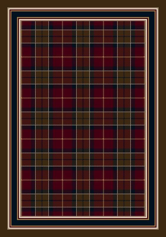 Magee Tartan Dark Amber c5000