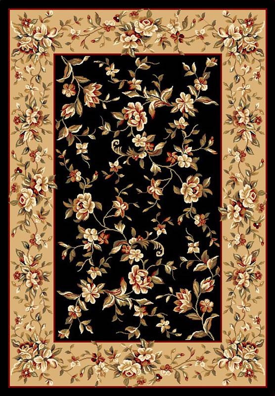 Cambridge 7336 Black/Beige Floral Delight