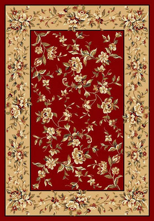 Cambridge 7337 Red/Beige Floral Delight