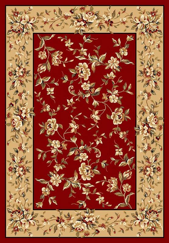 Cambridge 7337 Red/Beige Floral Delight