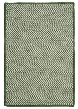 Outdoor Houndstooth Tweed Leaf Green OT68