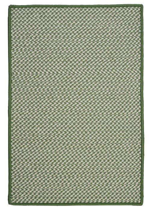 Outdoor Houndstooth Tweed Leaf Green OT68