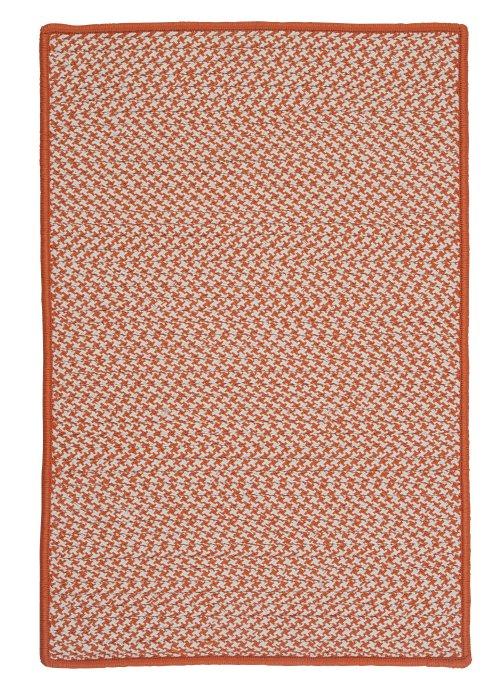 Outdoor Houndstooth Tweed Orange OT19