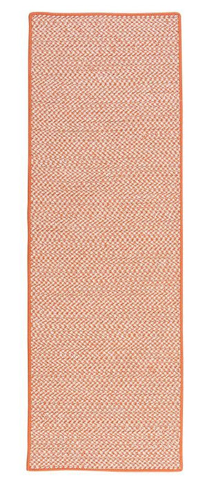 Outdoor Houndstooth Tweed Orange OT19