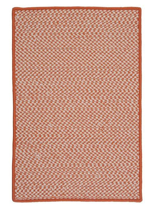 Outdoor Houndstooth Tweed Orange OT19