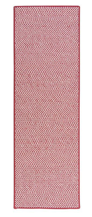 Outdoor Houndstooth Tweed Sangria OT79