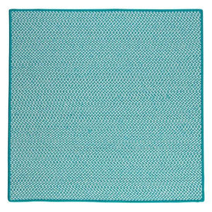 Outdoor Houndstooth Tweed Turquoise OT57